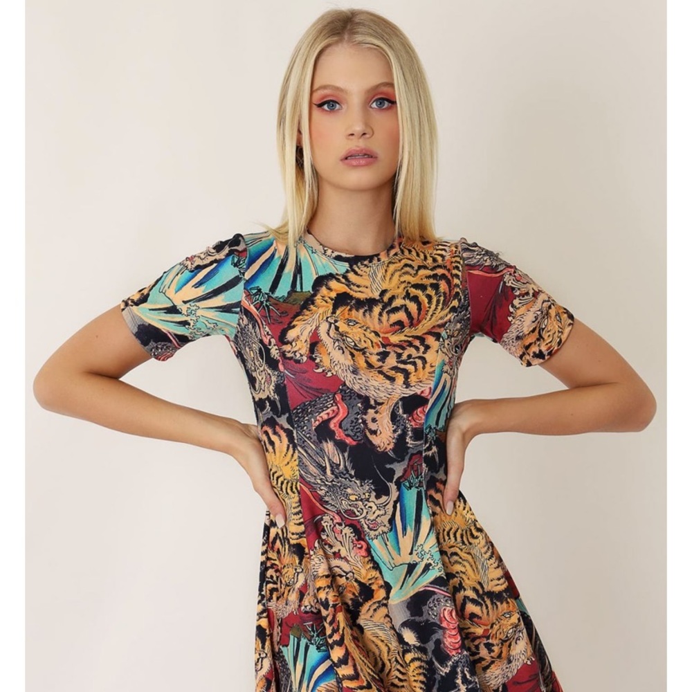 Eye of the Dragon Tee Shirt Dress
